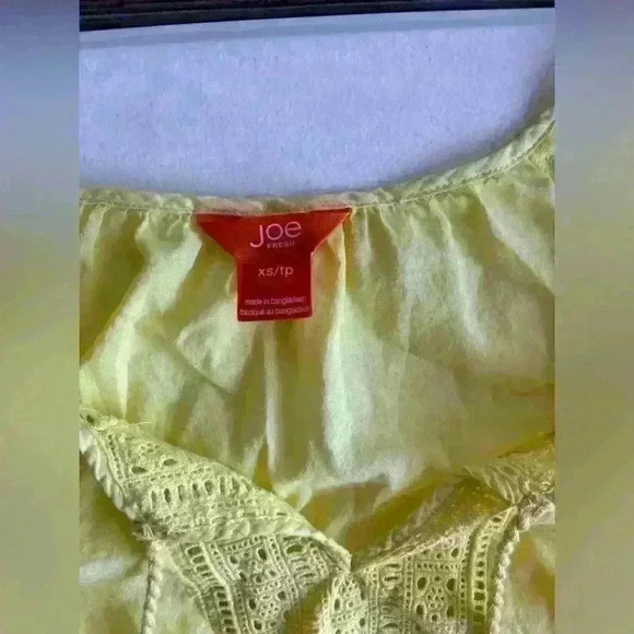Joe fresh blouse size extra small/tp - Picture 2 of 3